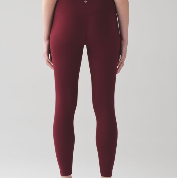 Lululemon Align II Pant - Deep Rouge - Picture 5 of 11